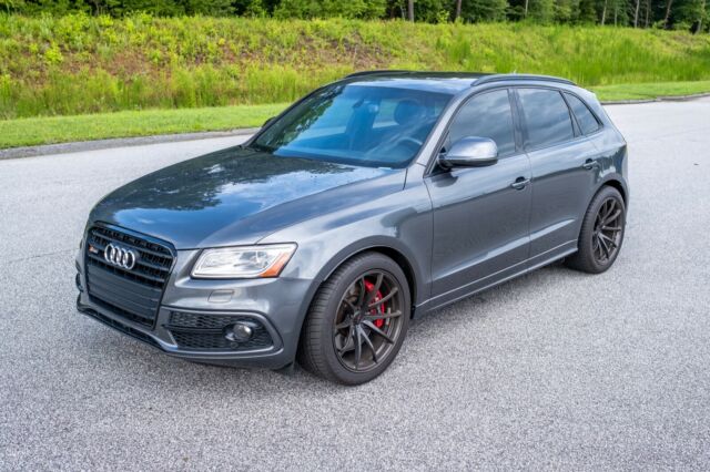 2016 Audi SQ5 (Gray/SPECIAL BLACK LEATHER / DIAMOND SHAPE)