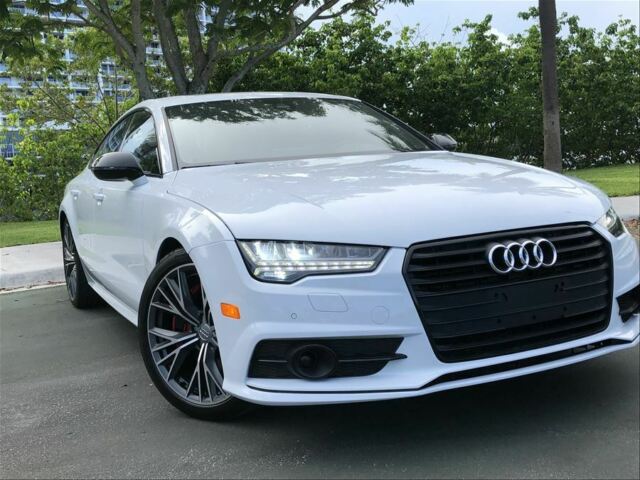 2018 Audi A7 (White/Black)