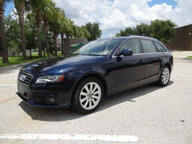 2010 Audi A4 (Blue/Beige)