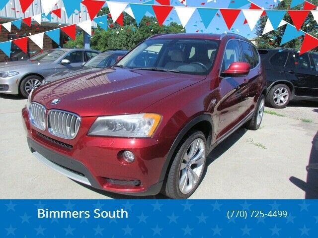 2011 BMW X3 (Red/Tan)