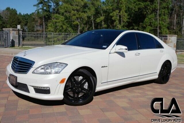 2010 Mercedes-Benz S-Class (White/Black)