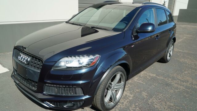 2012 Audi Q7 TDI (Blue/Black)