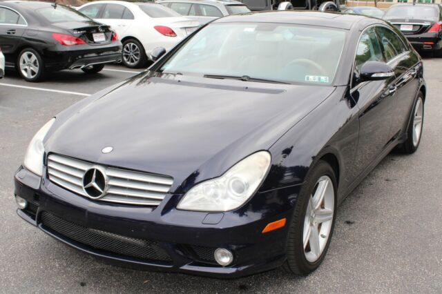 2008 Mercedes-Benz CLS550 (Blue/Brown)