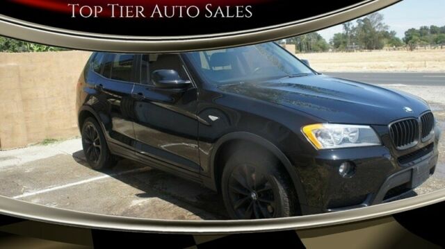 2013 BMW X3 (Black/Black)