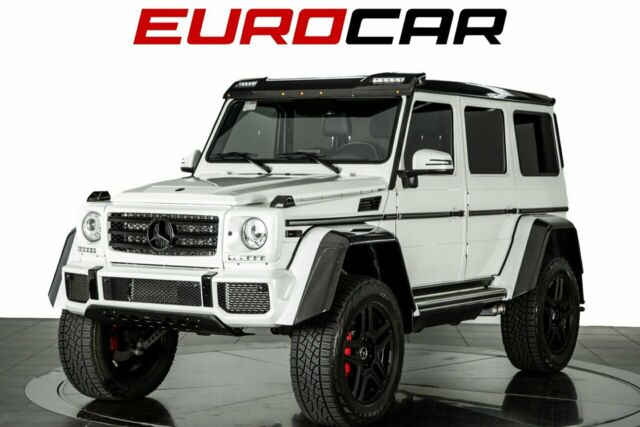 2017 Mercedes-Benz G-Class (White/Black)