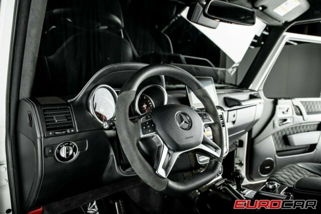 2017 Mercedes-Benz G-Class (White/Black)