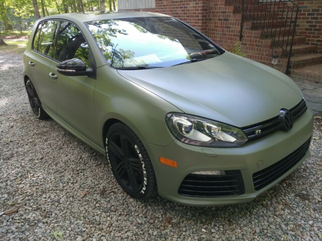 2012 Volkswagen Golf R (Green/Black)