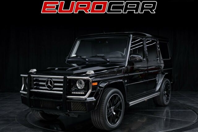 2016 Mercedes-Benz G-Class (Black/Black)