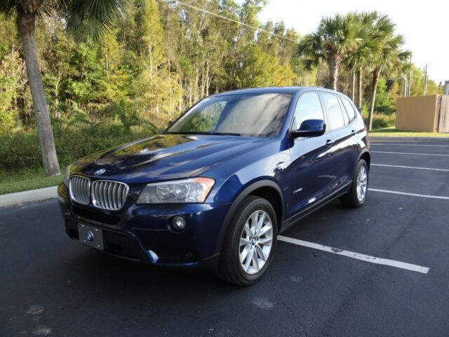 2014 BMW X3 (Blue/Beige)