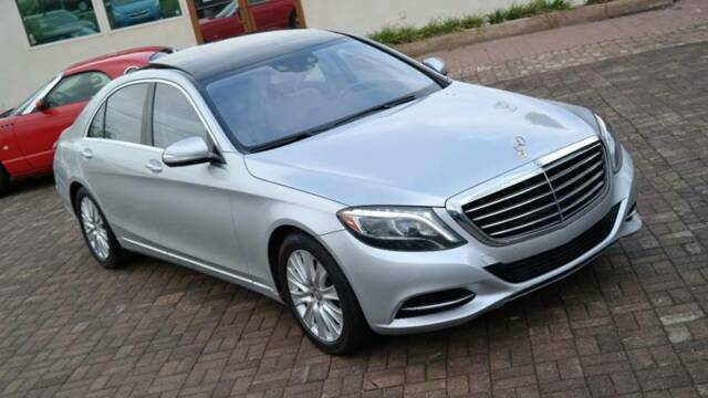 2014 Mercedes-Benz S-Class (Silver/Tan)