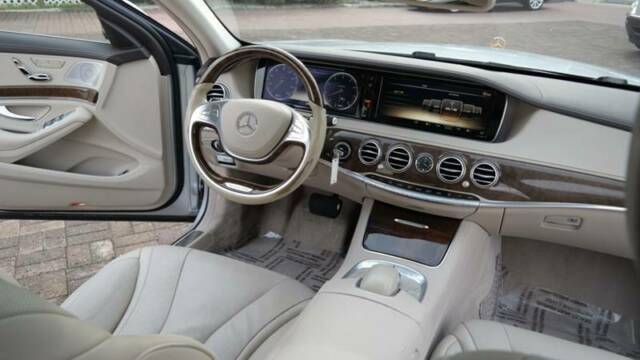 2014 Mercedes-Benz S-Class (Silver/Tan)