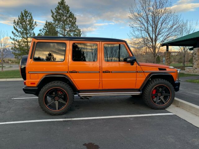 2016 Mercedes-Benz G-Class (Orange/Black)