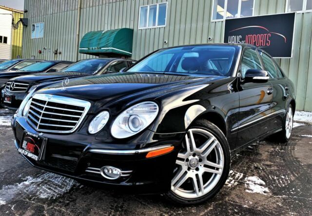 2008 Mercedes-Benz E-Class (Black/Black)