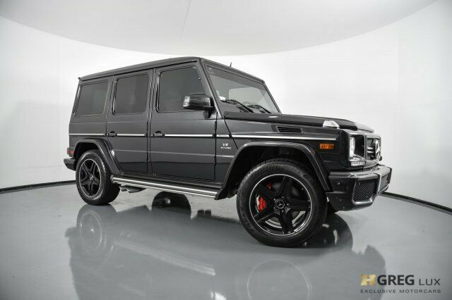 2016 Mercedes-Benz G-Class (Black/Black)