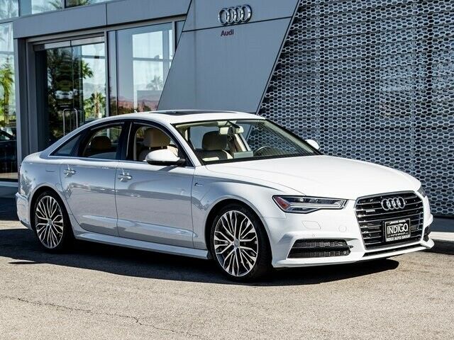 2017 Audi A6 (White/Atlas Beige)