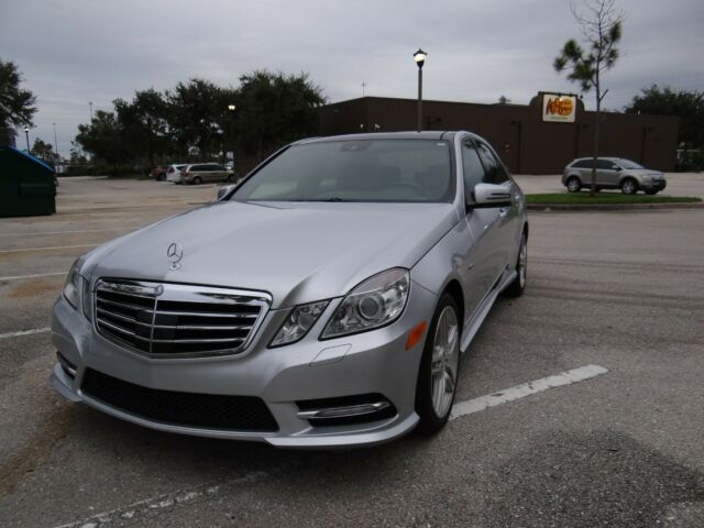 2012 Mercedes-Benz E-Class (Silver/Black)