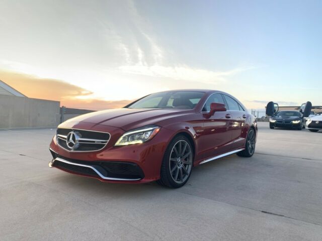 2016 Mercedes-Benz CLS-Class (Burgundy/Brown)