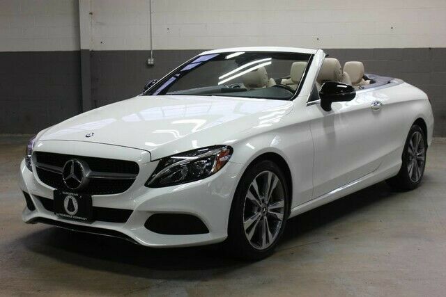 2017 Mercedes-Benz C-Class (White/Tan)