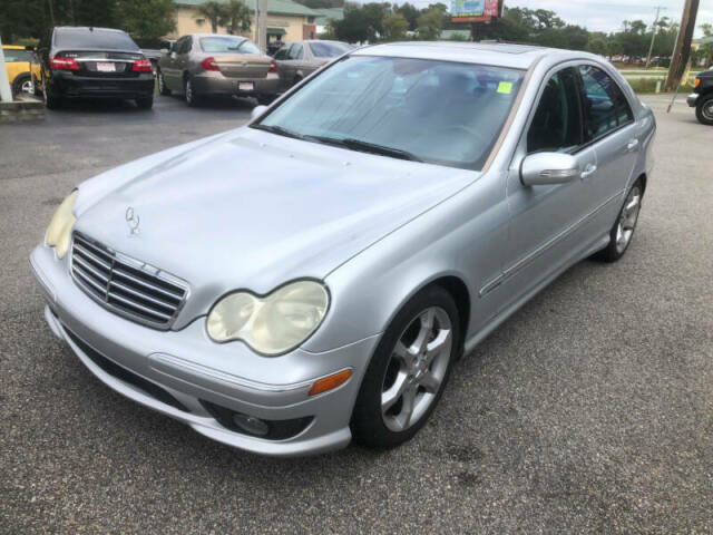 2007 Mercedes-Benz C-Class (Silver/Black)