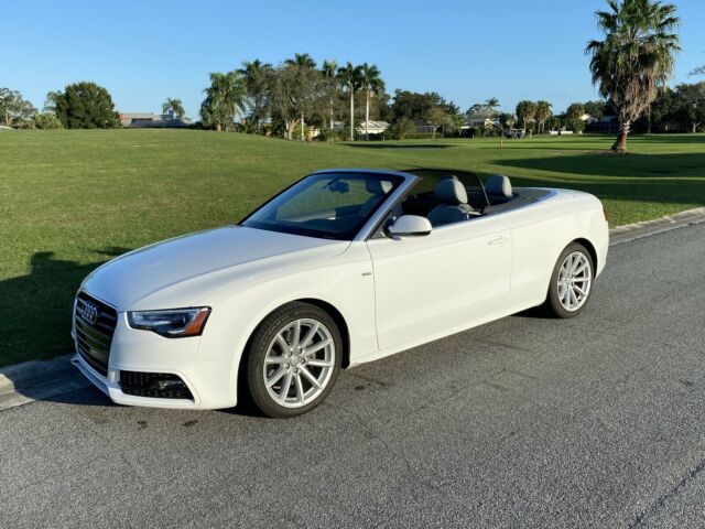 2015 Audi A5 Quattro (White/Black)