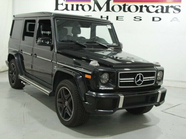 2018 Mercedes-Benz G-Class (Black/Black)