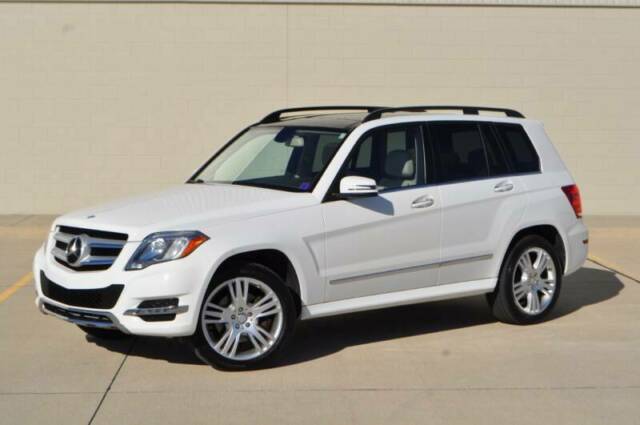 2014 Mercedes-Benz GLK-Class (White/Beige)