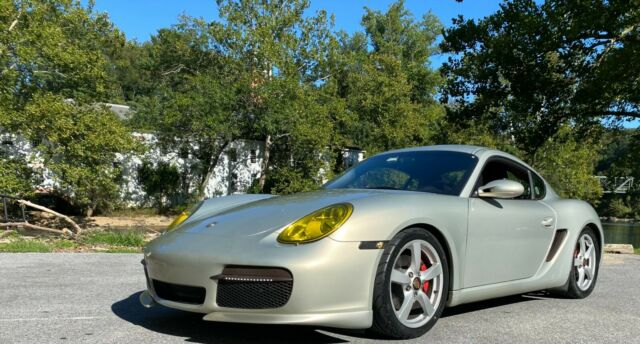 2007 Porsche Cayman (Silver/Brown)