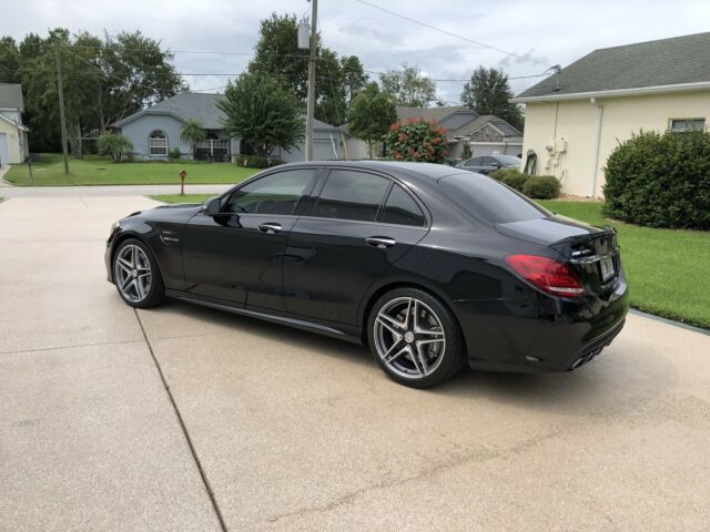 2018 Mercedes-Benz C63 AMG (Black/Brown)