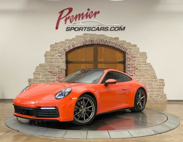 2020 Porsche 911 (Orange/Brown)