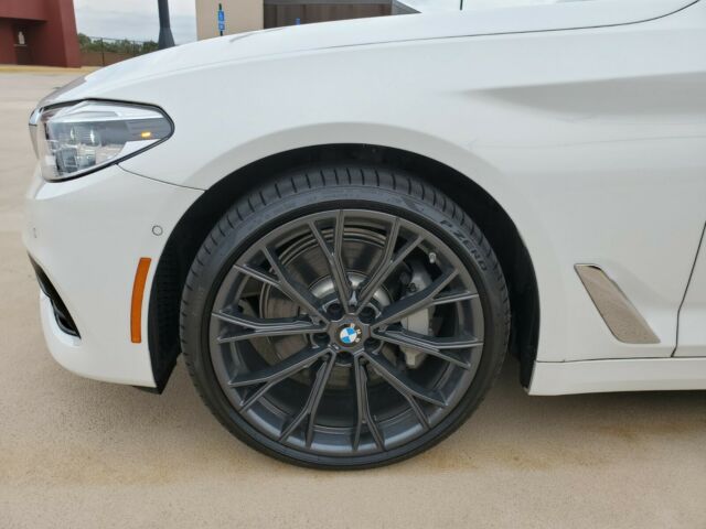 2020 BMW 5-Series (White/Brown)