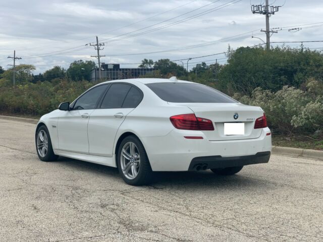 2014 BMW 5-Series (White/Black)