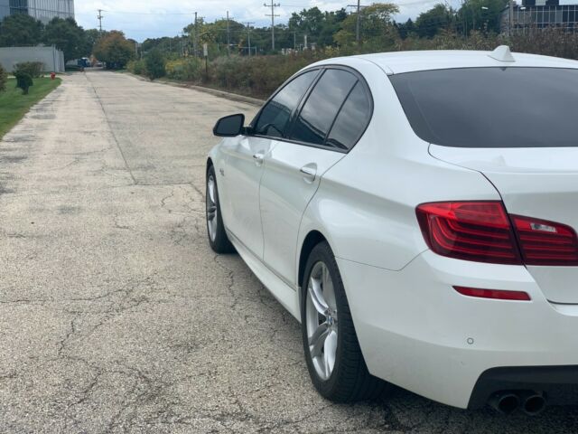 2014 BMW 5-Series (White/Black)