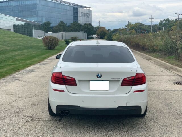 2014 BMW 5-Series (White/Black)