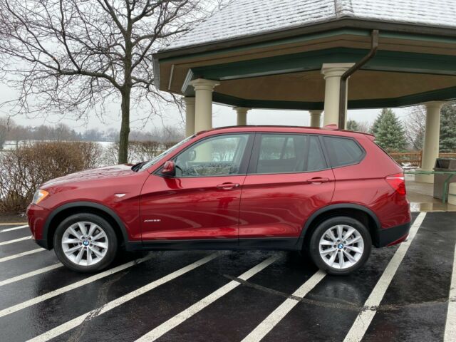 2014 BMW X3 (Red/Tan)