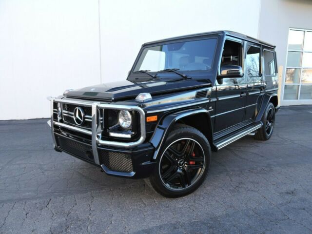 2017 Mercedes-Benz G-Class (OBSIDIAN BLACK METALLIC/DESIGNO NAPPA BLACK LEATHER)