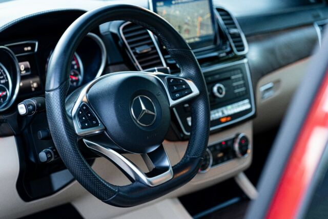 2016 Mercedes-Benz GLE 450 AMG (Red/Beige)