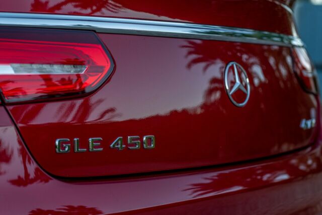 2016 Mercedes-Benz GLE 450 AMG (Red/Beige)