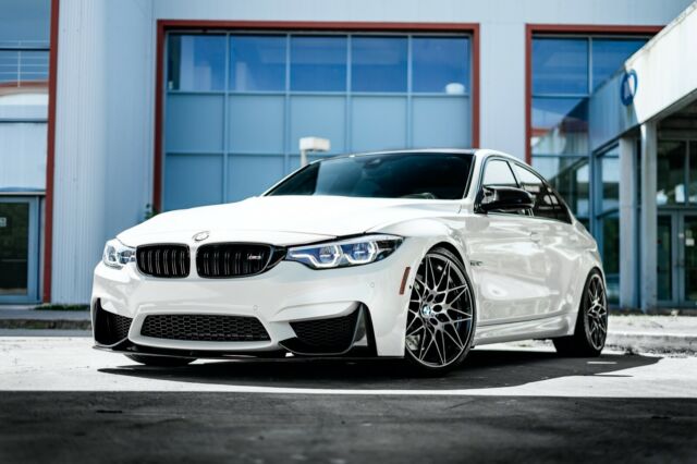 2018 BMW M3 (White/White)