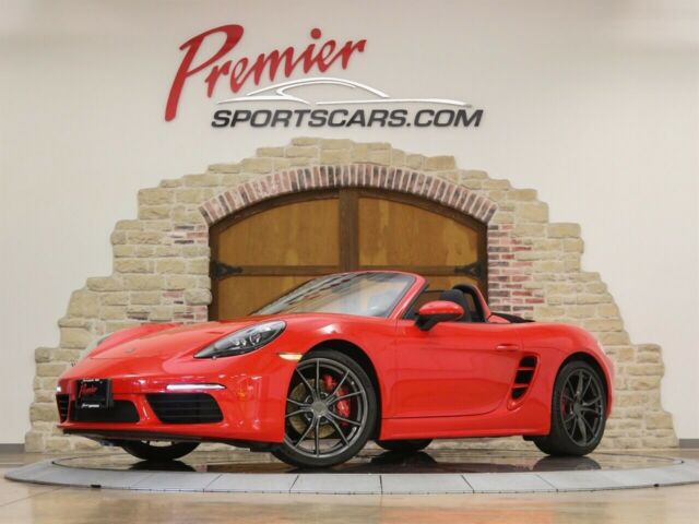 2017 Porsche Boxster (Red/Black)