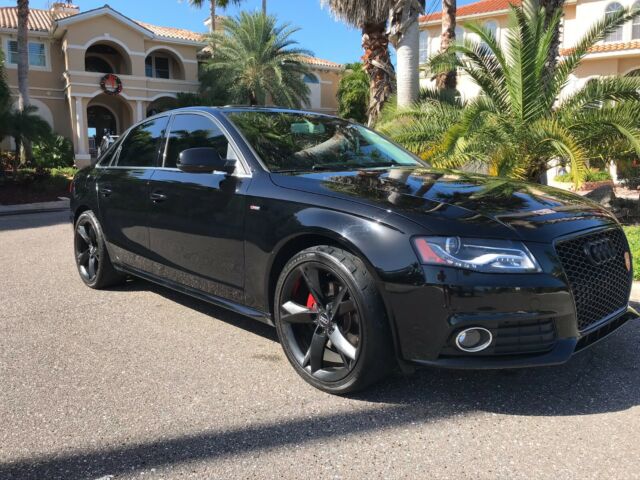 2012 Audi A4 (Black/Black)