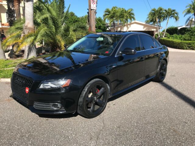 2012 Audi A4 (Black/Black)