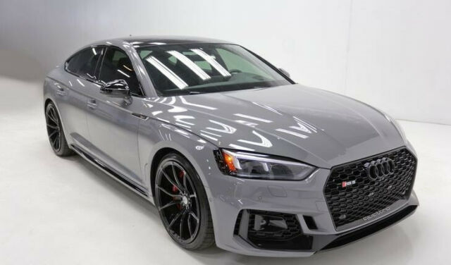 2019 Audi RS5 (Nardo Gray/Black w/Crescendo Red)