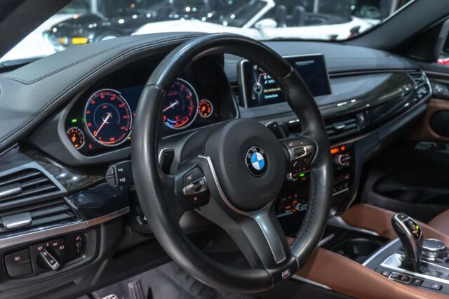2015 BMW X6 (White/Cognac)