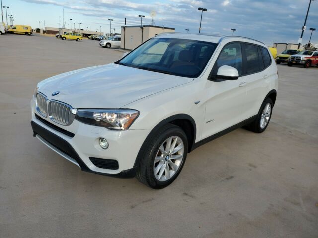 2017 BMW X3 (White/Brown)