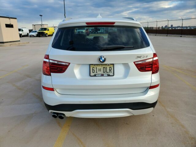 2017 BMW X3 (White/Brown)