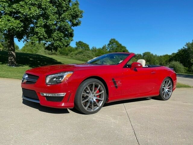 2013 Mercedes-Benz SL-Class (Red/White)