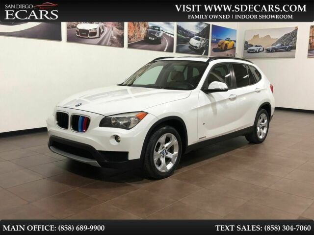 2013 BMW X1 (White/Tan)