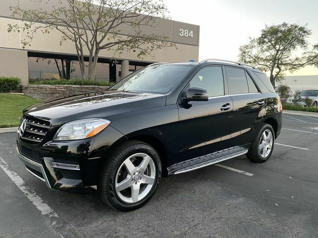 2015 Mercedes-Benz M-Class (Black/Black)