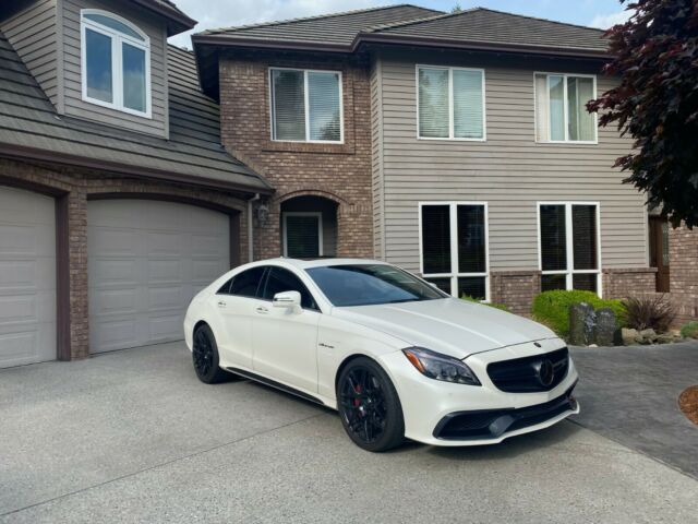 2015 Mercedes-Benz CLS-Class (White/Red)