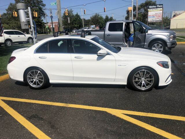 2018 Mercedes-Benz C63 AMG (White/Black)